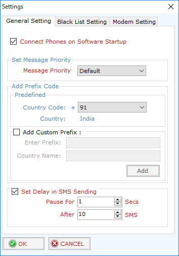 Bulk SMS Caster Professional