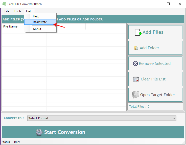 excel File Converter